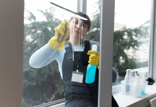 Nettoyage de vitres intérieures et extérieures à Montbellet